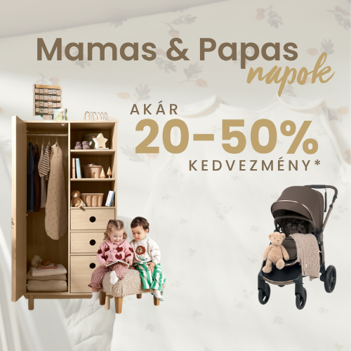 Mamas & Papas Napok – akár 20–50% kedvezmény